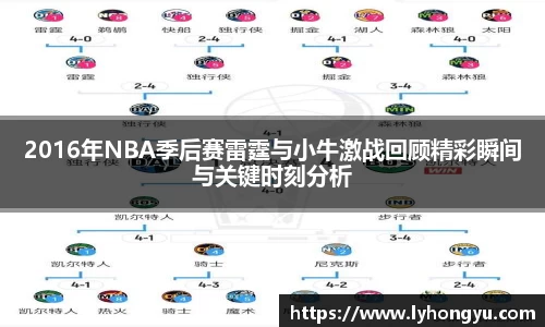 zoty中欧2016年NBA季后赛雷霆与小牛激战回顾精彩瞬间与关键时刻分析